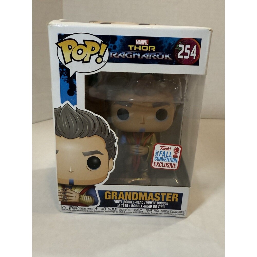 NEW Funko Pop! Marvel #254 Grandmaster 2017 Fall Convention Exclusive Read Descr